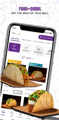 Taco Bell IN android App screenshot 1